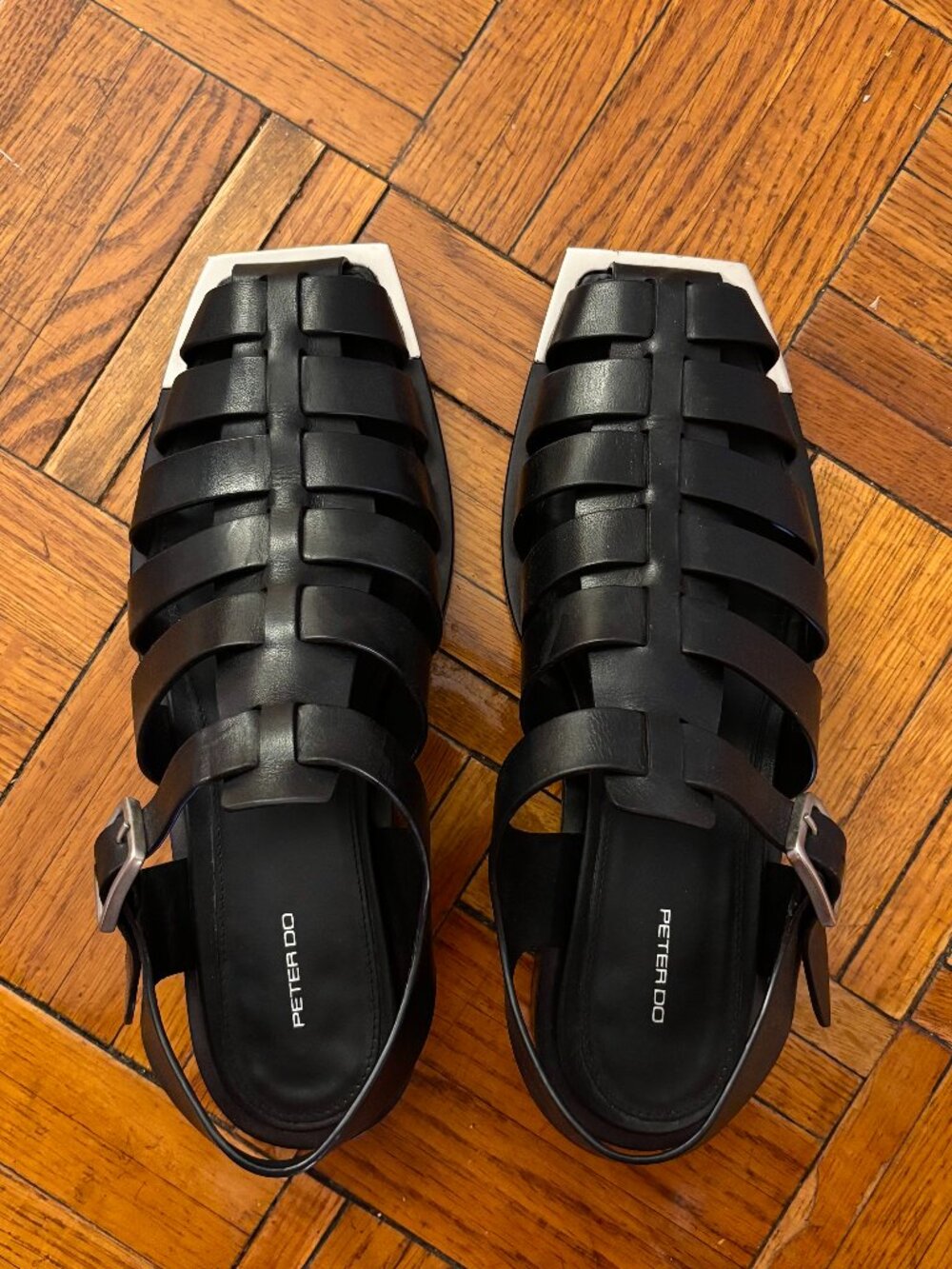 Peter Do Leather Sandals